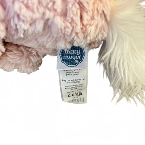 Mary Meyer Pink Unicorn Blush Putty Plush Stuffed Animal 11" Gift Toy Girl Baby - Picture 5 of 5